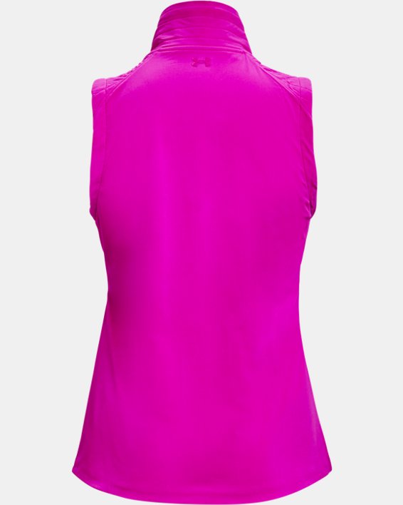 Women's UA Storm Revo Full Zip Vest, Pink, pdpMainDesktop image number 6